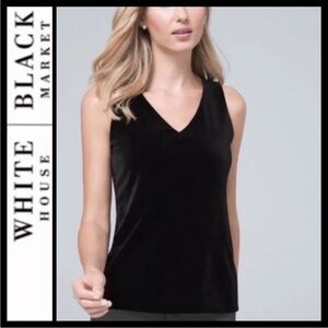 White House Black Market Velvet Tank size medium